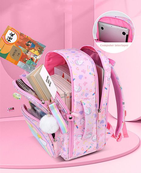 Çanta \ Bag \ Рюкзак YY 7140 pink rainbow