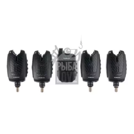 Набор сигнализаторов поклевки Kalipso Carpo SKN6004 (4+1) с пейджером