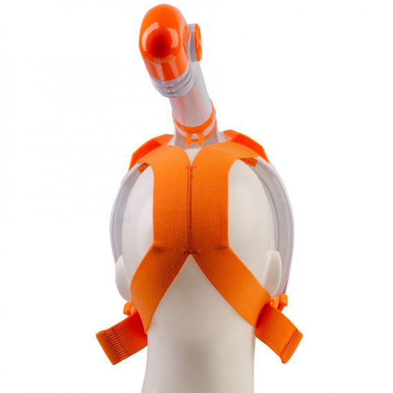 Маска полнолицевая Scorpena Swim малая оранжевая