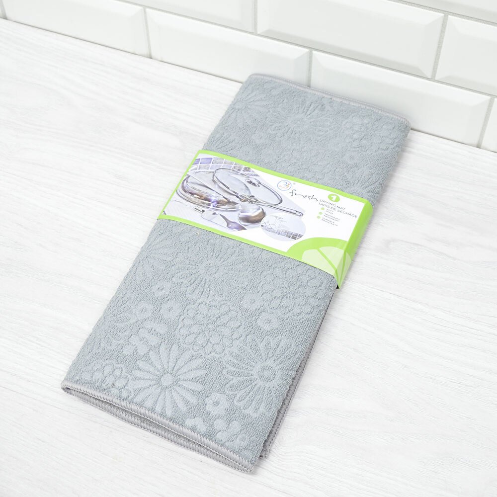 Коврик для сушки посуды 38*50см, полиэстер, микс NNKS3