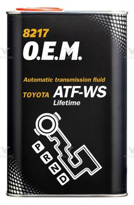 Трансмиссионное масло MANNOL ATF WS O.E.M. for Toyota Lexus 1л