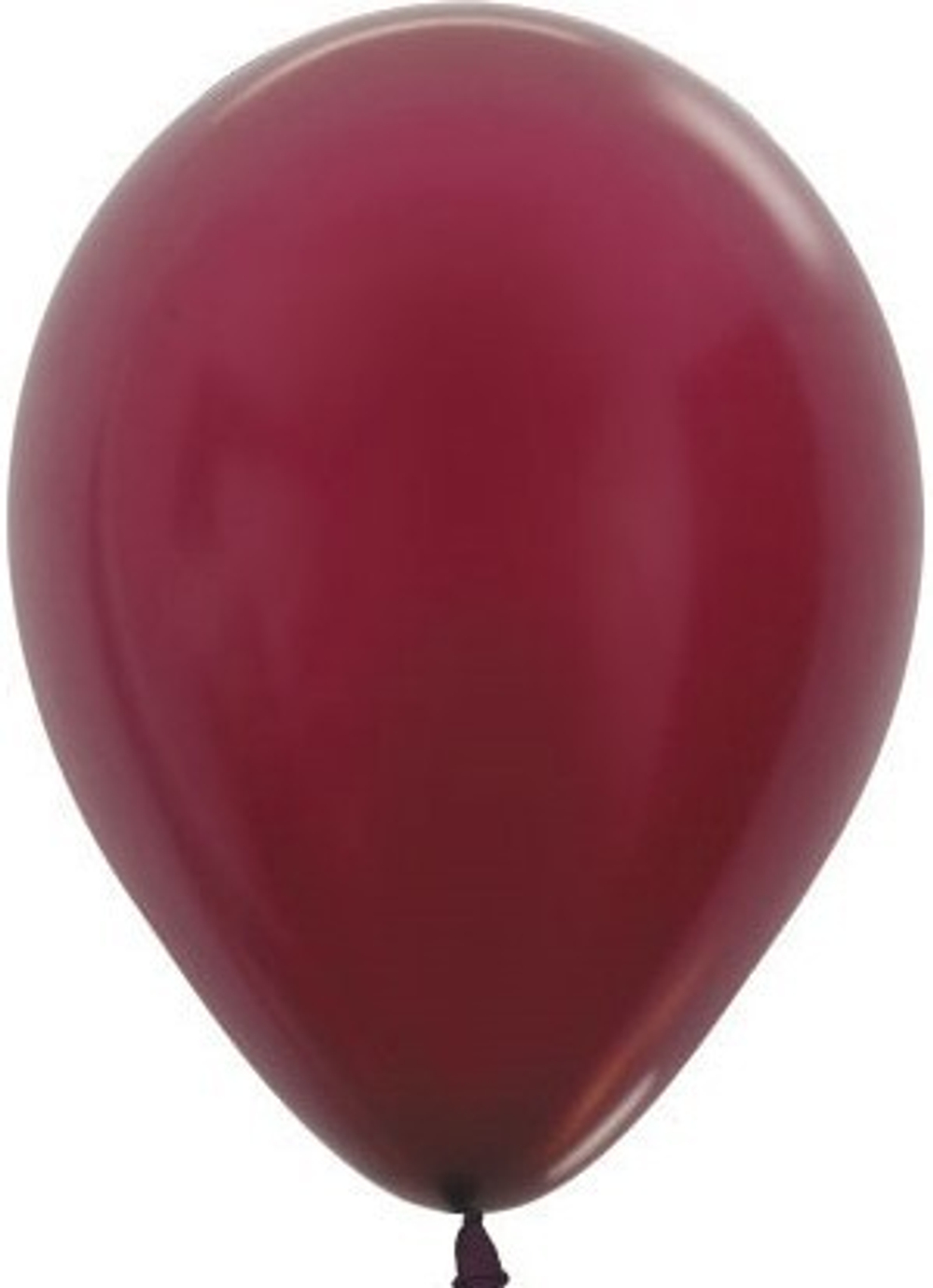 Шар (30 см) бургундия, пастель