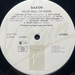 Saxon ‎– Solid Ball Of Rock (Европа 1990г.)