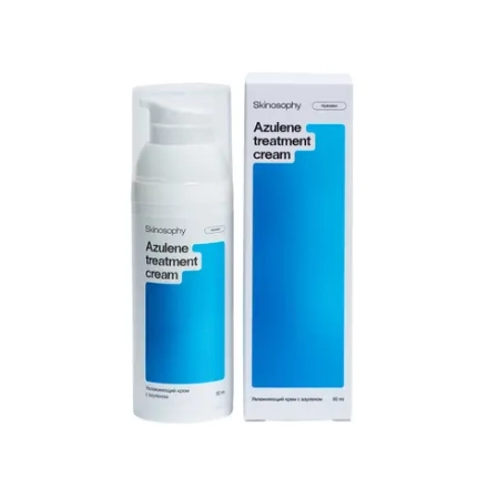Skinosophy Azaleen treatment cream Увлажняющий крем с азуленом 50ml
