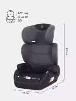 Автокресло 1020 "MACRO" City line (гр.2-3/15-36кг.) (Techno)