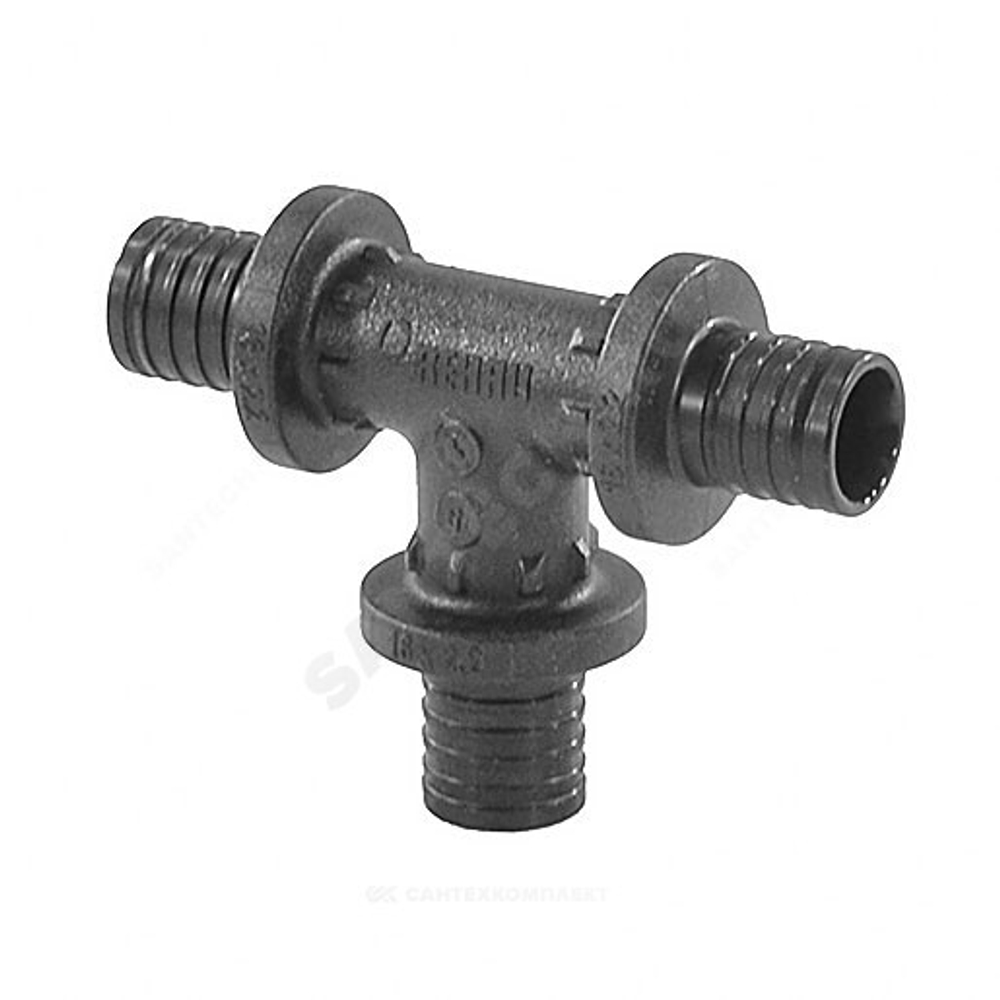Тройник для PE-X труб аксиальный PPSU Дн 32 RAUTITAN PX Rehau 11600341001