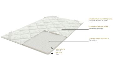 Наматрасник Латекс 6 см