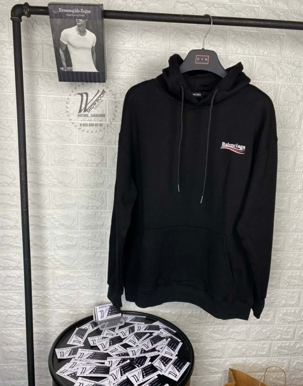 Худи Balenciaga премиум