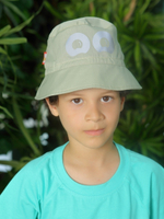 Панама детская солнцезащитная для девочек и мальчиков со светоотражающим эффектом CROOT