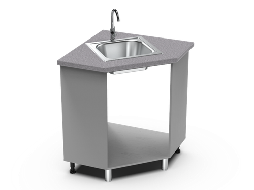 Кухня Корпус УМ (белый/без столешницы) ТЭКС