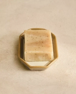 ZARA HOME МЫЛЬНИЦА В СТИЛЕ РУСТИК, СЕРЫЙ