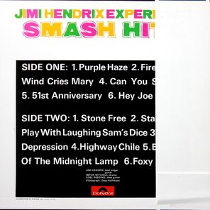 The Jimi Hendrix Experience / Smash Hits (LP)