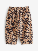 Брюки для девочки Next B20-723, Бежевый, Коричневый