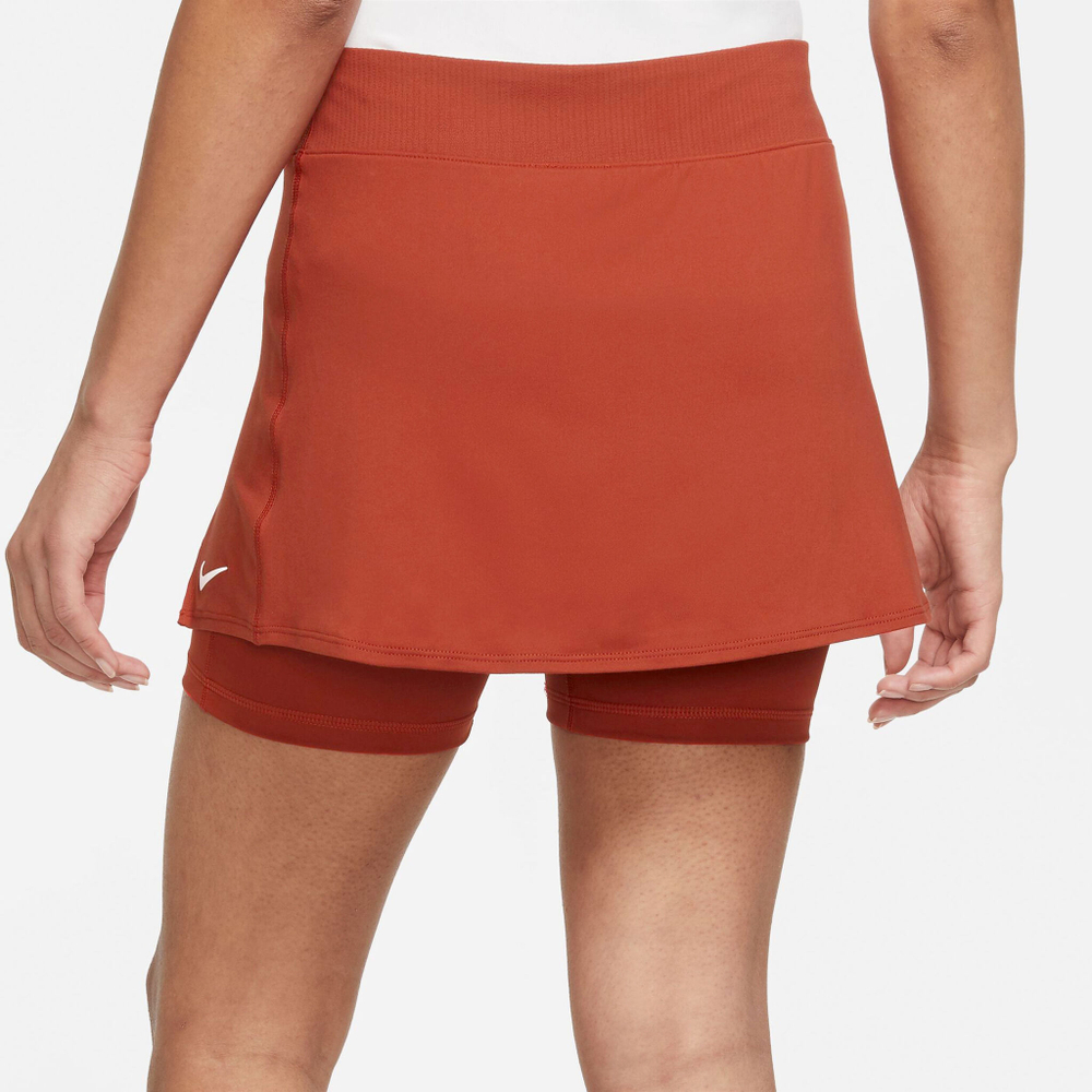 Женская теннисная юбка Nike Court Victory Dri-Fit Flouncy Skirt Women - Red