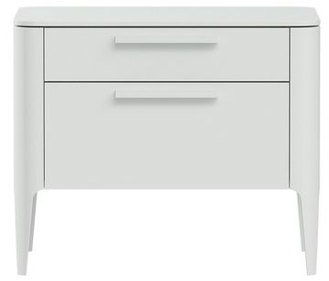 Тумба прикроватная Type 2 ящика ширина 60 см (белый)