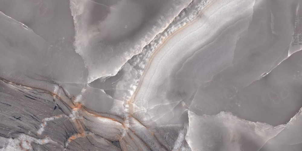 Плитка керамогранит Opera Onyx Grey полированный PS-00350