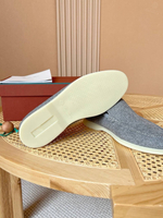 Лоферы Loro Piana Summer Walk с мехом
