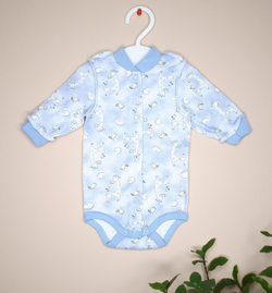 Боди Жирафики 2 (голубой)