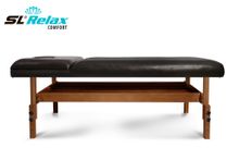 Массажный стол Relax Comfort черная кожа (№4)