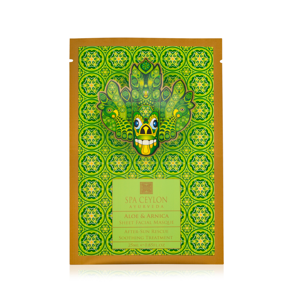 Тканевая маска для лица "АЛОЭ И АРНИКА"