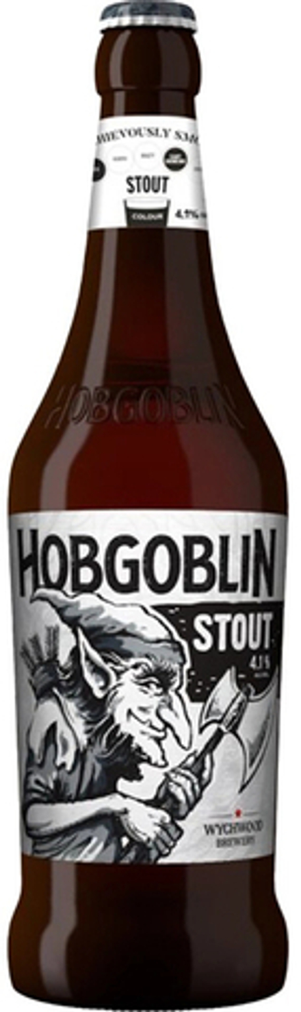 Пиво Вичвуд Брювери Хобгоблин Стаут / Wychwood Brewery Hobgoblin Stout 0.5 - стекло