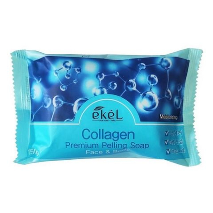 Ekel Косметическое пилинг-мыло для лица и тела с коллагеном / Collagen Peeling Soap, 150 г