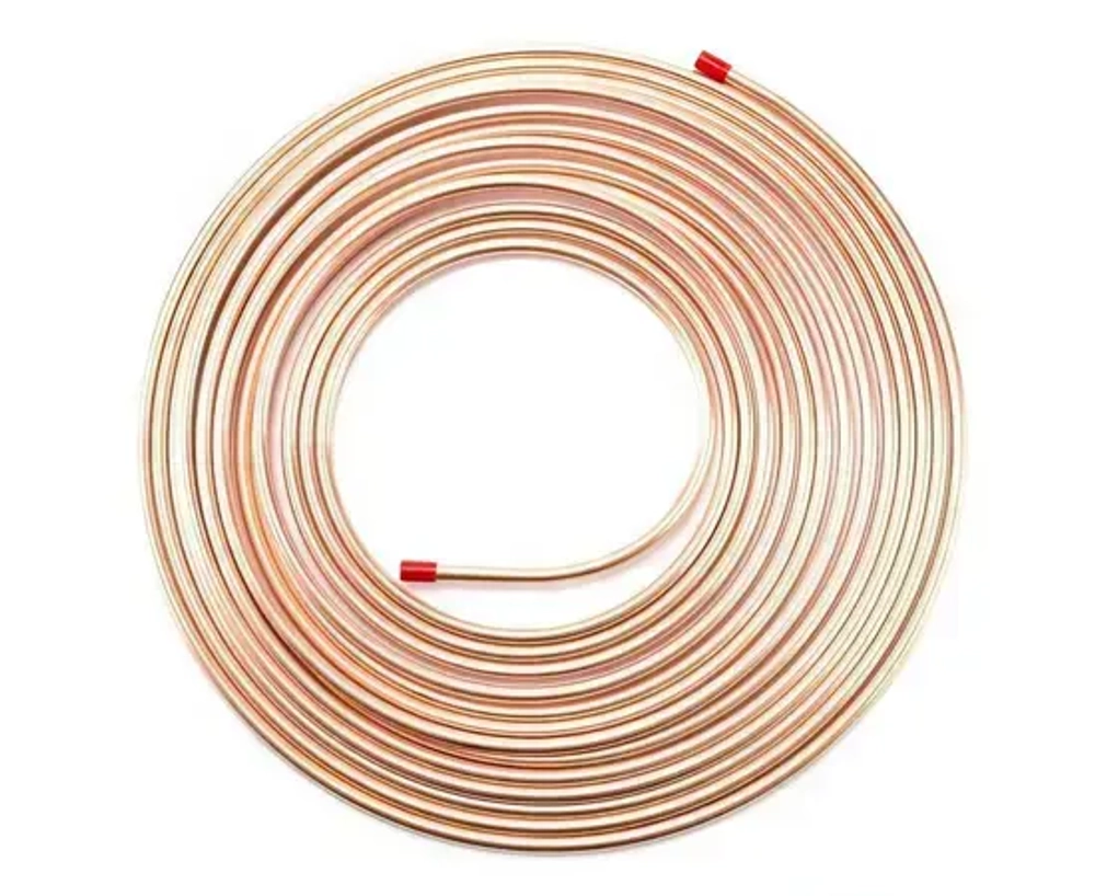 Медная труба 1/2" (12,7 x 0,71мм; бухта 15м)