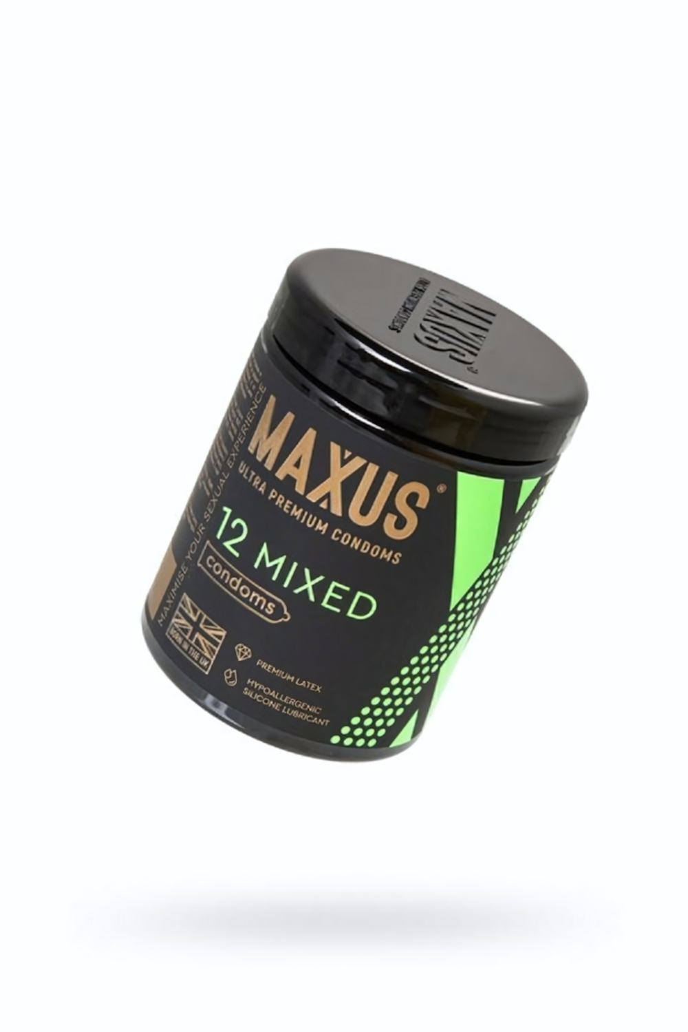 Презервативы Maxus Mixed набор в пластиковом кейсе 12 шт