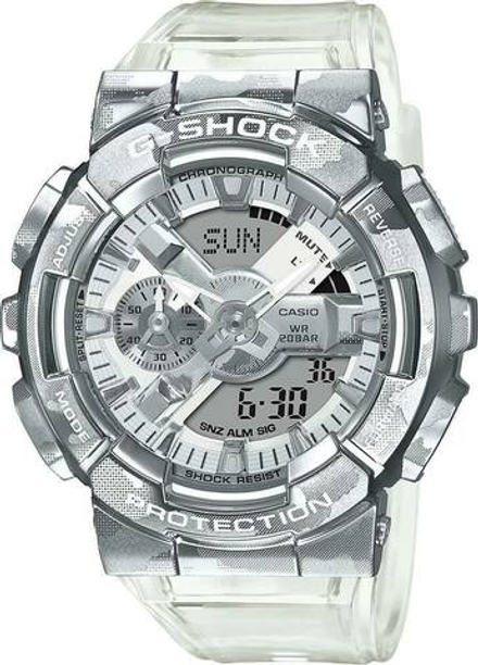 Японские наручные часы Casio G-SHOCK GM-110SCM-1AER с хронографом