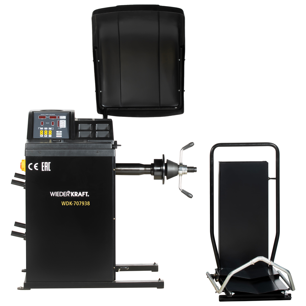 WDK-707938 Балансировочный станок (стенд) для грузового шиномонтажа, 13-24", 380 В