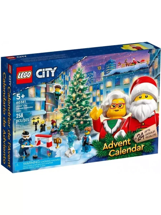 Лего Сити 60381 Адвент-календарь 2023 City