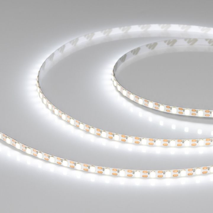 Светодиодная лента FC-A120-5mm 24V Сool8K-CX1 (10 W/m, IP20, 5m) Arlight 055975