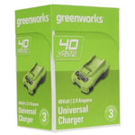 Зарядное устройство GREENWORKS G40C 40 В,2 А/ч=60 мин (2932507)