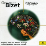 Teresa Berganza, Placido Domingo, Sherrill Milnes, Ileana Cotrubas, London Symphony Orchestra, Claudio Abbado / Georges Bizet: Carmen Highlights (CD)