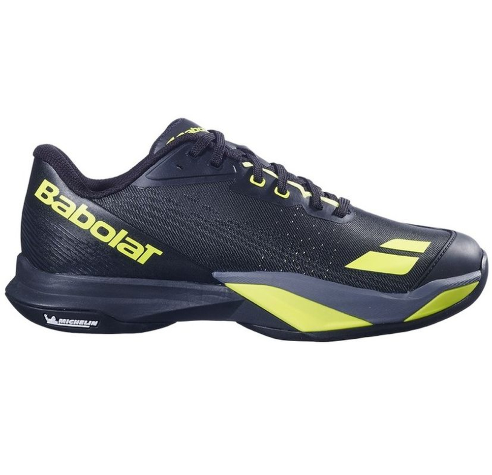 Мужские кроссовки теннисные Babolat Jet Mach 4 All Court - black/aero