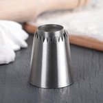 Насадка кондитерская «Безе», d=4,2 см, выход 2,7 см, нержавеющая сталь