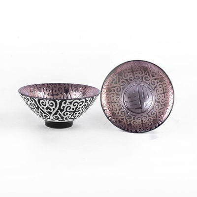 278176.4 Пиала СЕРЕБРО "Барашек /чёрный низ" 80 мл d=8.5 см, h=4 см, фарфор белый