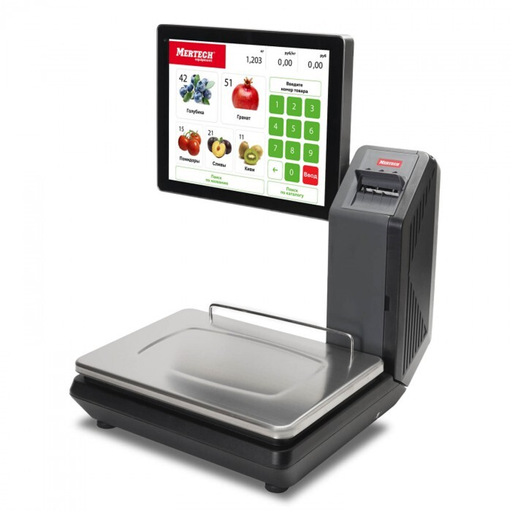 Весы с печатью этикеток M-ER 725 PM-32.5 (15",USB,Ethernet,Wi-fi)