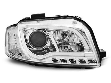 Передние фары Audi A3 8P led tube lights chrome