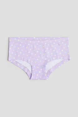 H&M Набор из пяти пар трусиков, светло-розовый