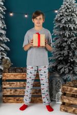 Костюм для мальчика Каникулы-2.2 Виотекс СЕРЫЙ МЕЛАНЖ