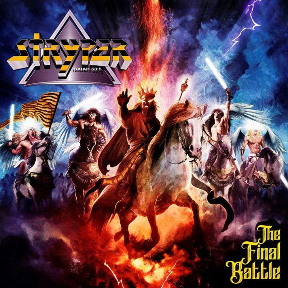 STRYPER - The Final Battle 2022, музыкальный лицензионный компакт диск