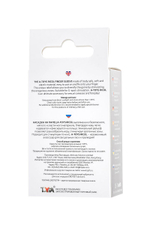 Прозрачная рельефная насадка на палец Ricol - 8 см. (Цвет: прозрачный)