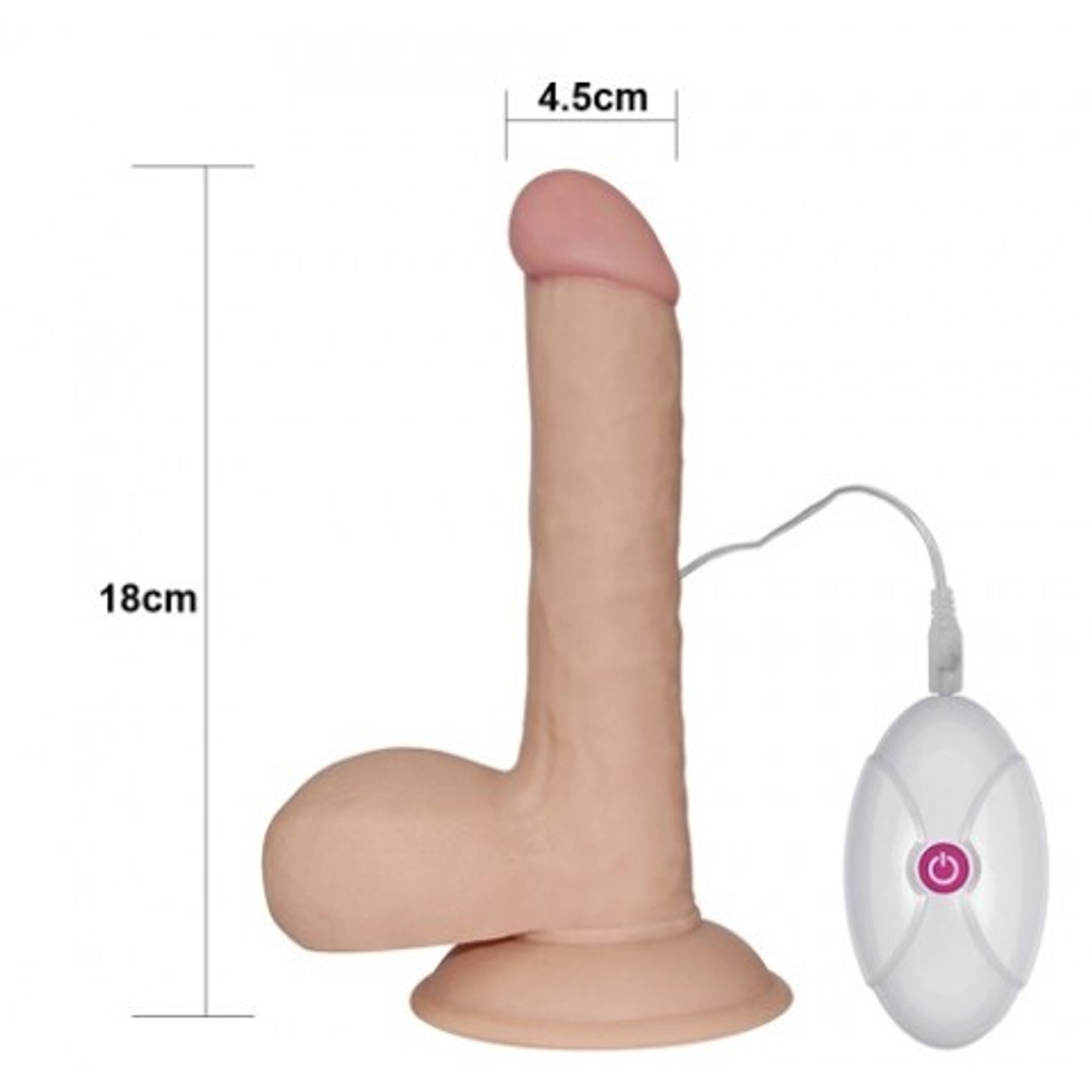 Вибратор Ultra Soft Dude  (22*4,5)