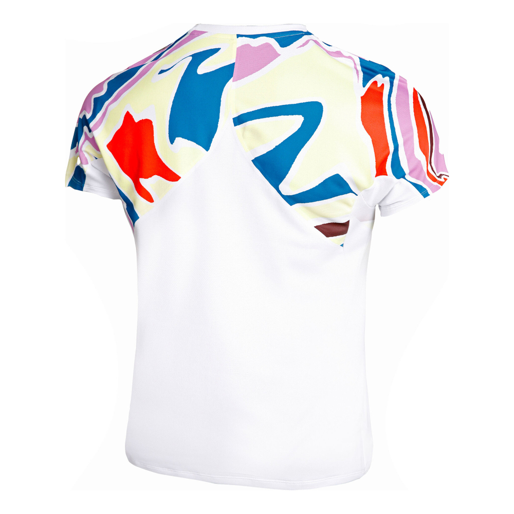 Мужское теннисное поло Nike Dri-Fit Court Slam MB T-Shirt Men - White