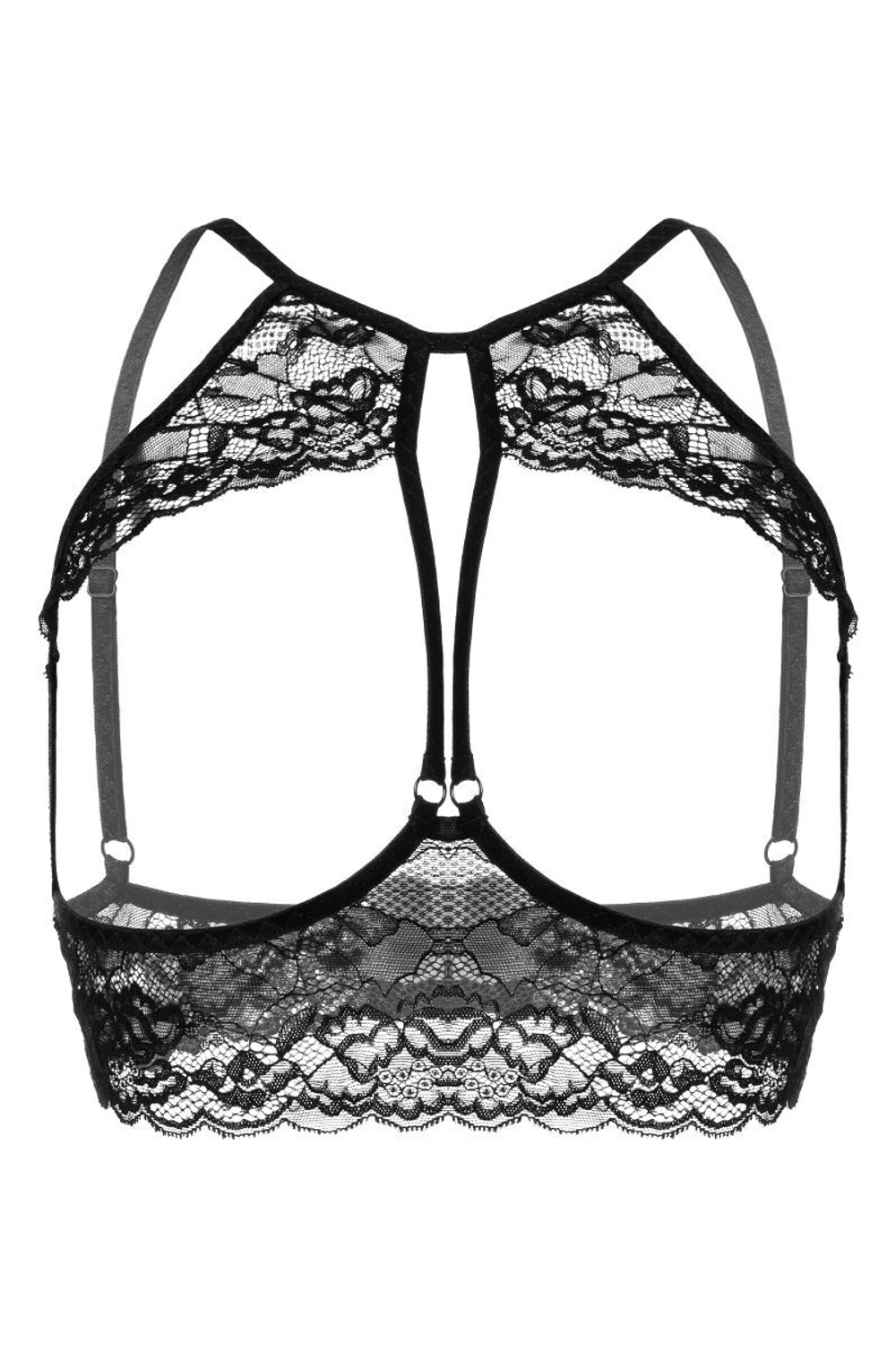 Эротический бралетт Sandra с открытой грудью