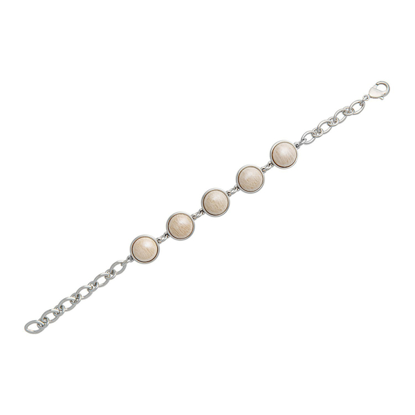 Браслет классический Possebon Pearl Amazonite Beige C1362.12 BR/S