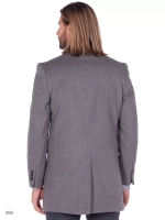 Классическое пальто, утепленное, зимнее, укороченное,шерсть