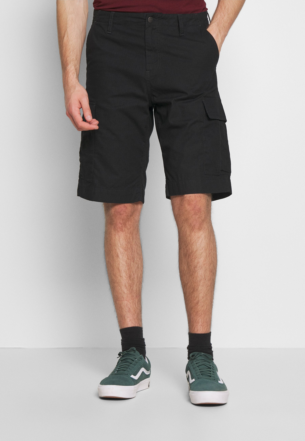 Carhartt WIP COLUMBIA - Шорты - Чёрный