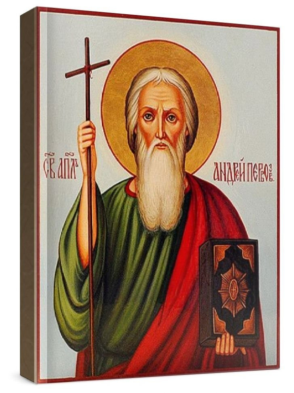 Андрей Первозванный (рукописная икона)